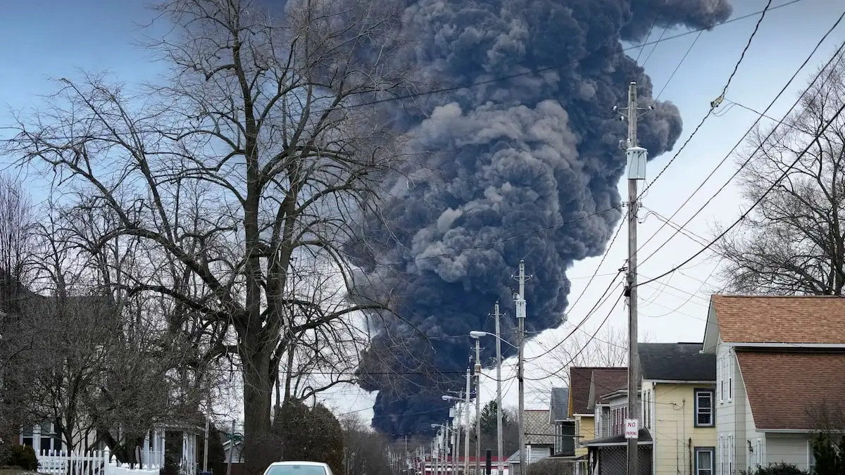 Railroad agrees to $600 million settlement for fiery Ohio derailment, residents fear it’s not enough