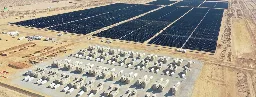 Largest US solar-storage project goes online