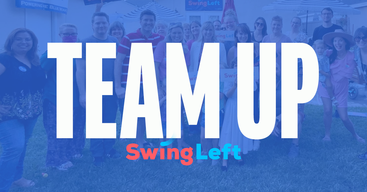 Swing Left Team Up Program