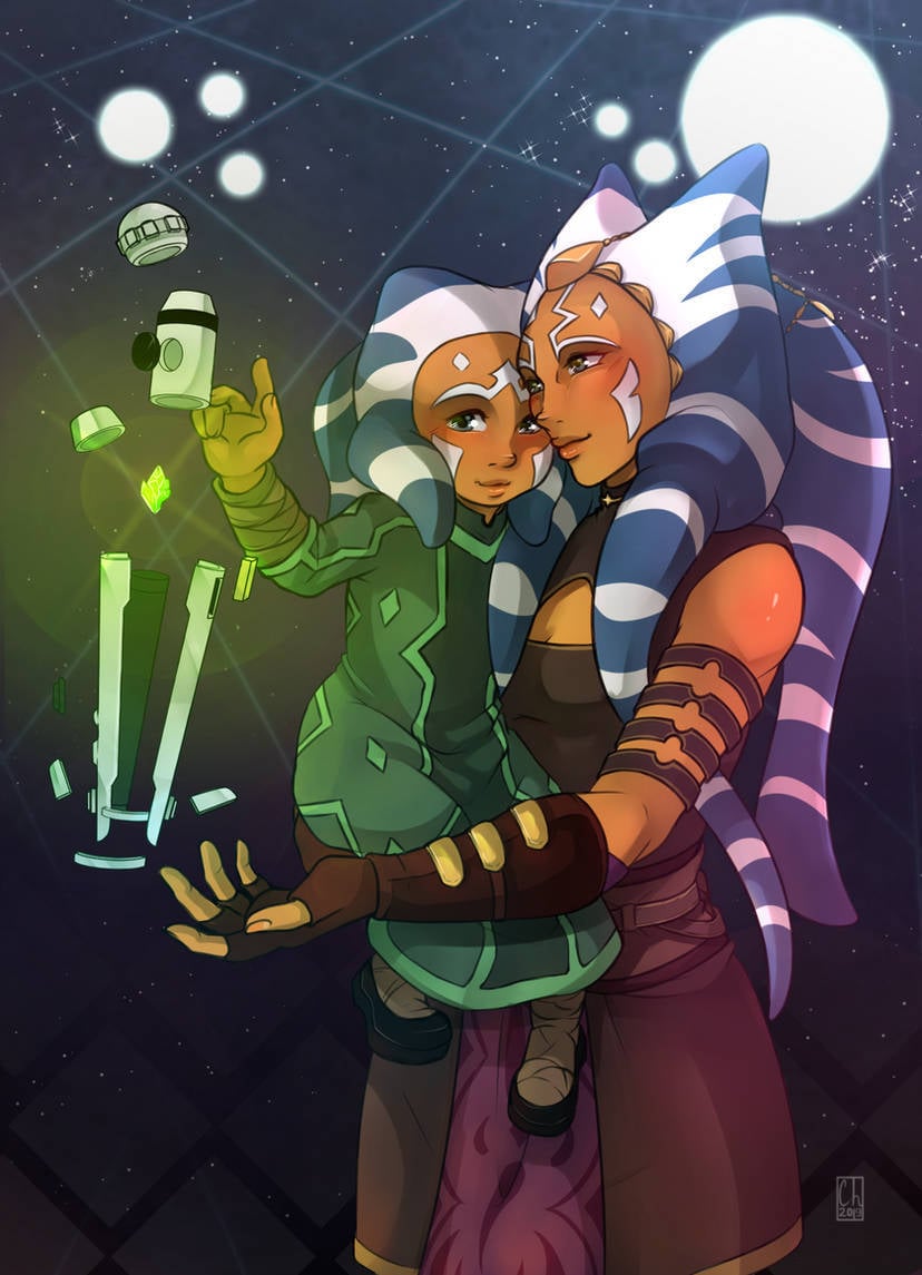 If Order 66 never happened, do you think Ahsoka would have started a family?