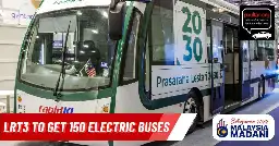 Budget 2024: Prasarana Malaysia to buy 150 electric buses, build charging depots to support LRT3 project - paultan.org