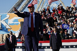 Donald Trump rally video shows mass "walking out" during speech