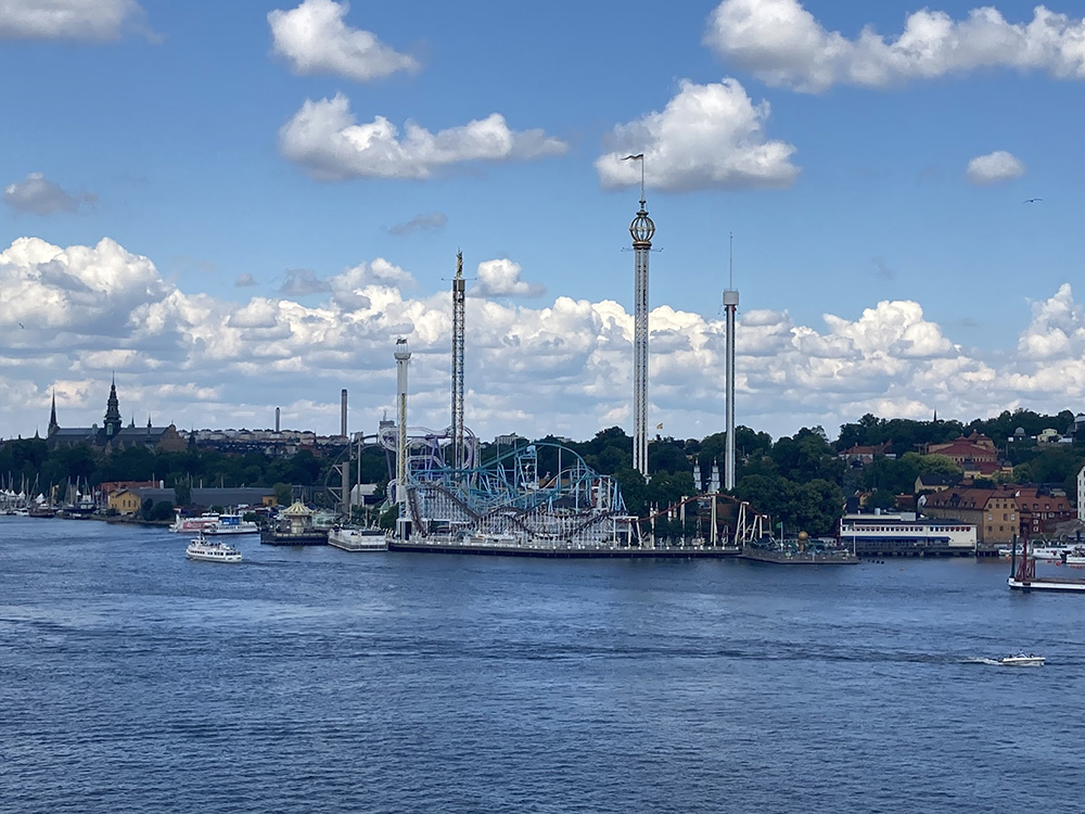 Hjärtat värkte när man passerade Gröna Lund när det var nedstängt