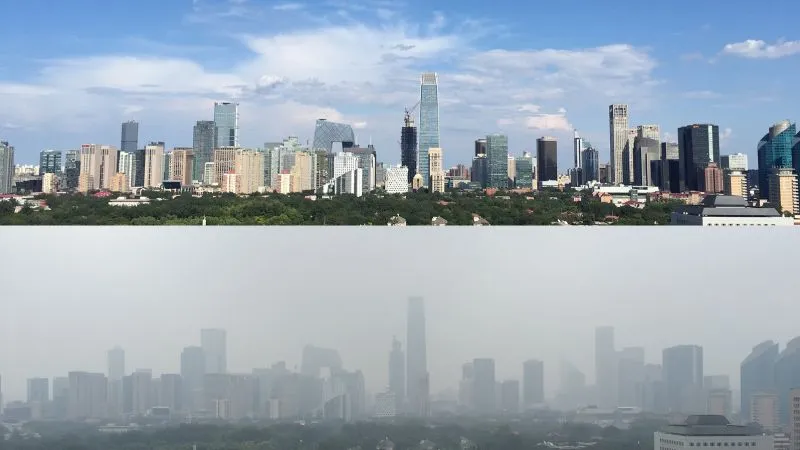 Blue sky vanishes immediately after Beijing's massive parade | CNN