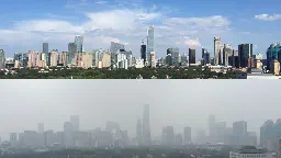 Blue sky vanishes immediately after Beijing's massive parade | CNN