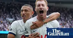 Postecoglou unlikely to put brakes on Spurs in his first north London derby | Sachin Nakrani
