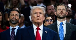 Trump's sons keep falsely blaming Democrats for the assassination attempt—and fueling potential violence