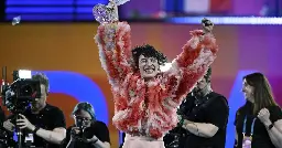 Switzerland’s Nemo wins 68th Eurovision Song Contest after event roiled by protests over war in Gaza