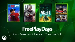 Free Play Days - PGA Tour 2K23, The Witcher 3: Wild Hunt, Meet Your Maker, and TramSim - Xbox Wire