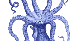 blue octopus