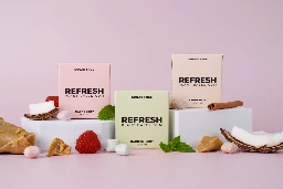 Gone Are The Days Of Noisy Gum Packaging Say Hello To Plant-Based Refresh Gum - DIELINE