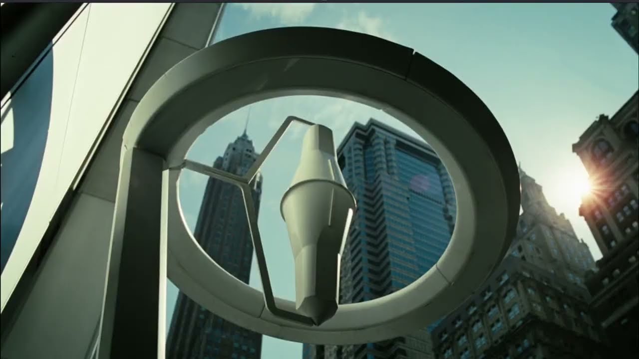 Street-level control towers in Westworld, designed to emit a sonic pulse that can manipulate everyone with a control unit.