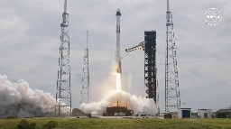 Falcon 9 sends new crew to ISS on first crewed launch from SLC-40