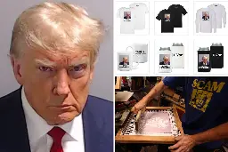 Trump may have violated copyright law by selling mugshot merchandise