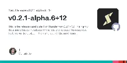 Release v0.2.1-alpha.6+12 · thunder-app/thunder