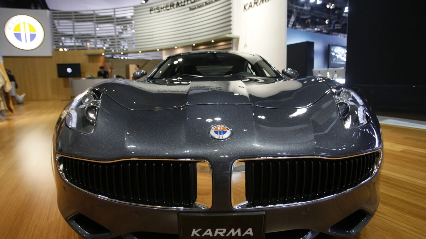 Fisker files for bankruptcy protection, the second electric vehicle maker to do so in the past year