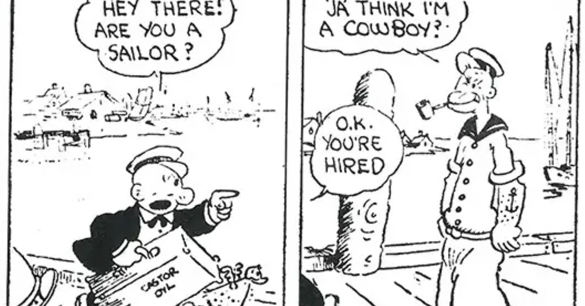 Popeye and Tintin are now in the public domain