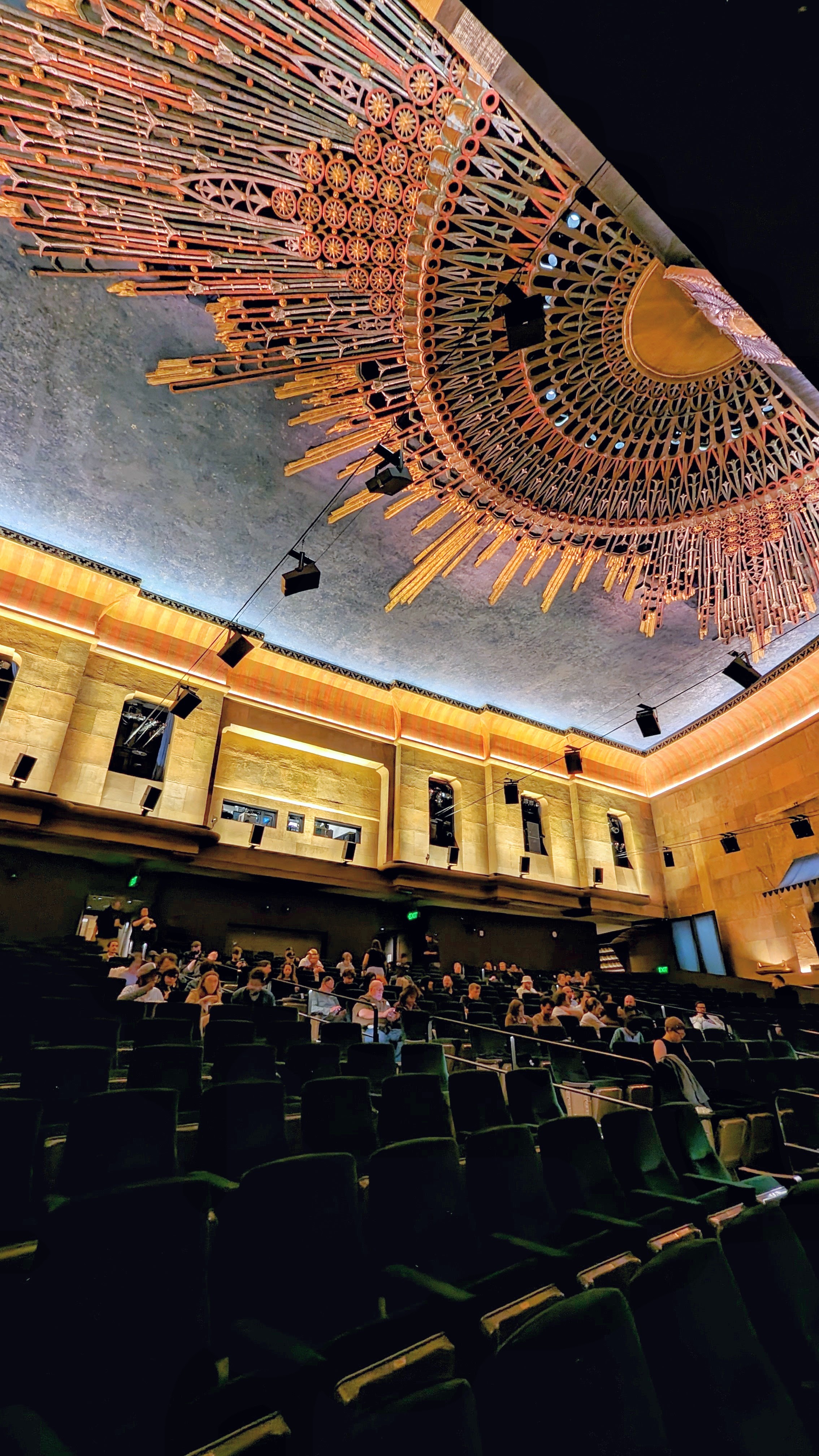 Gathering for BOOGIE NIGHTS (70mm) at the newly restored EGYPTIAN THEATRE - Hollywood