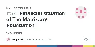 Non-profit Matrix.org Foundation seems to be moving funds to for-profit Element