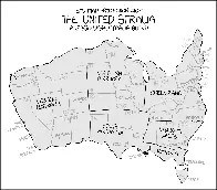 xkcd #2999: Bad Map Projection: The United Stralia