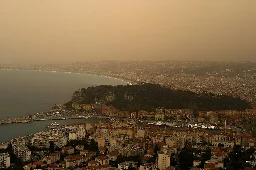 Saharan dust smothers Switzerland, southeast France