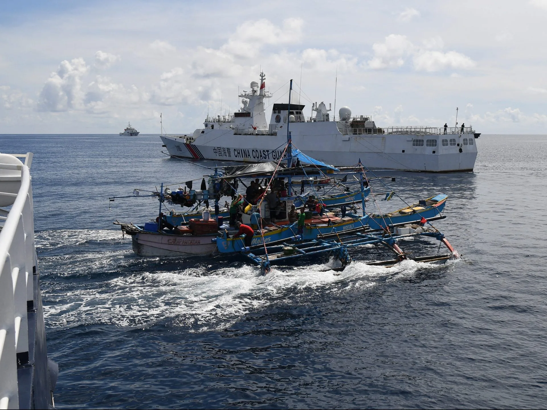 What set off the latest row between China and Philippines?