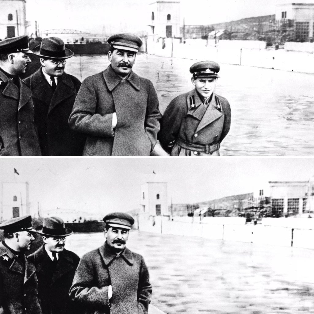 Stalin level photoshop