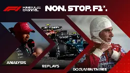 Formula 1 Channel to launch on streaming television in the USA | Formula 1®