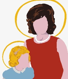 Madonna and Child by  - Artvee