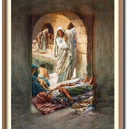 Jesus Healing A Man At The Pool Of Bethesda