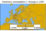 Electricity consumption in Europe