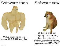 Software: Then vs Now