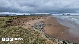 The Scottish golf courses disappearing into the sea