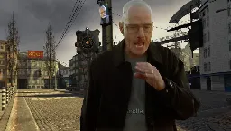 Walter White in Half-Life 2