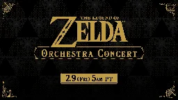 The Legend of Zelda Orchestra Concert set for February 9 [Update]