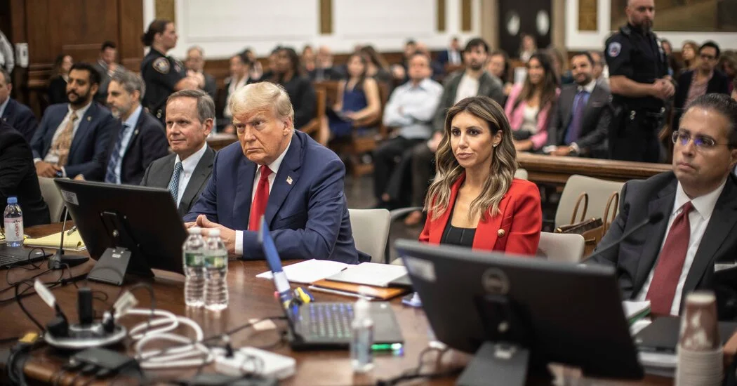 Trump Ordered Not to Comment on Judge’s Staff in Fraud Case