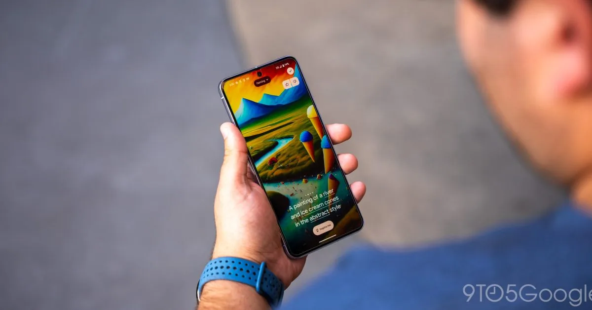 Google Pixel 8's AI wallpapers appear to be coming to Samsung Galaxy in One UI 6.1