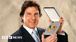 Tom Cruise honoured with US Navy's highest civilian award