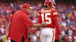 NFL fines Andy Reid, Patrick Mahomes for criticizing officiating