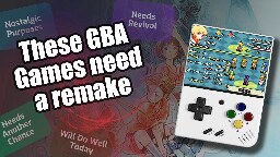 30 GBA Games that Needs A Switch Remake and Why  |  Miyoo Mini Plus
