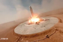 Dramatic Drone Video Shows Chinese Rocket Crash-Landing in Failed Test