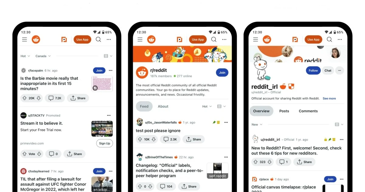 Reddit updates its site design for logged-out users | TechCrunch