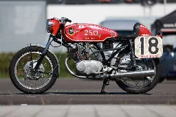 Legendary Honda CB72 returns to Suzuka after six decades for 70th anniversary of Yoshimura celebration