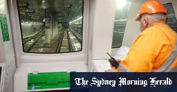 Inside the three-minute trip under Sydney Harbour on the new Metro