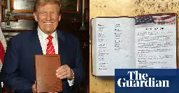 Oklahoma seeks to buy 55,000 Bibles – exactly like the ones Trump is hawking