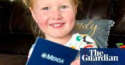 Kentucky two-year-old’s high IQ makes her youngest female member of Mensa