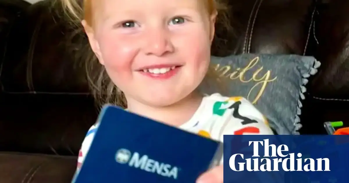 Kentucky two-year-old’s high IQ makes her youngest female member of Mensa