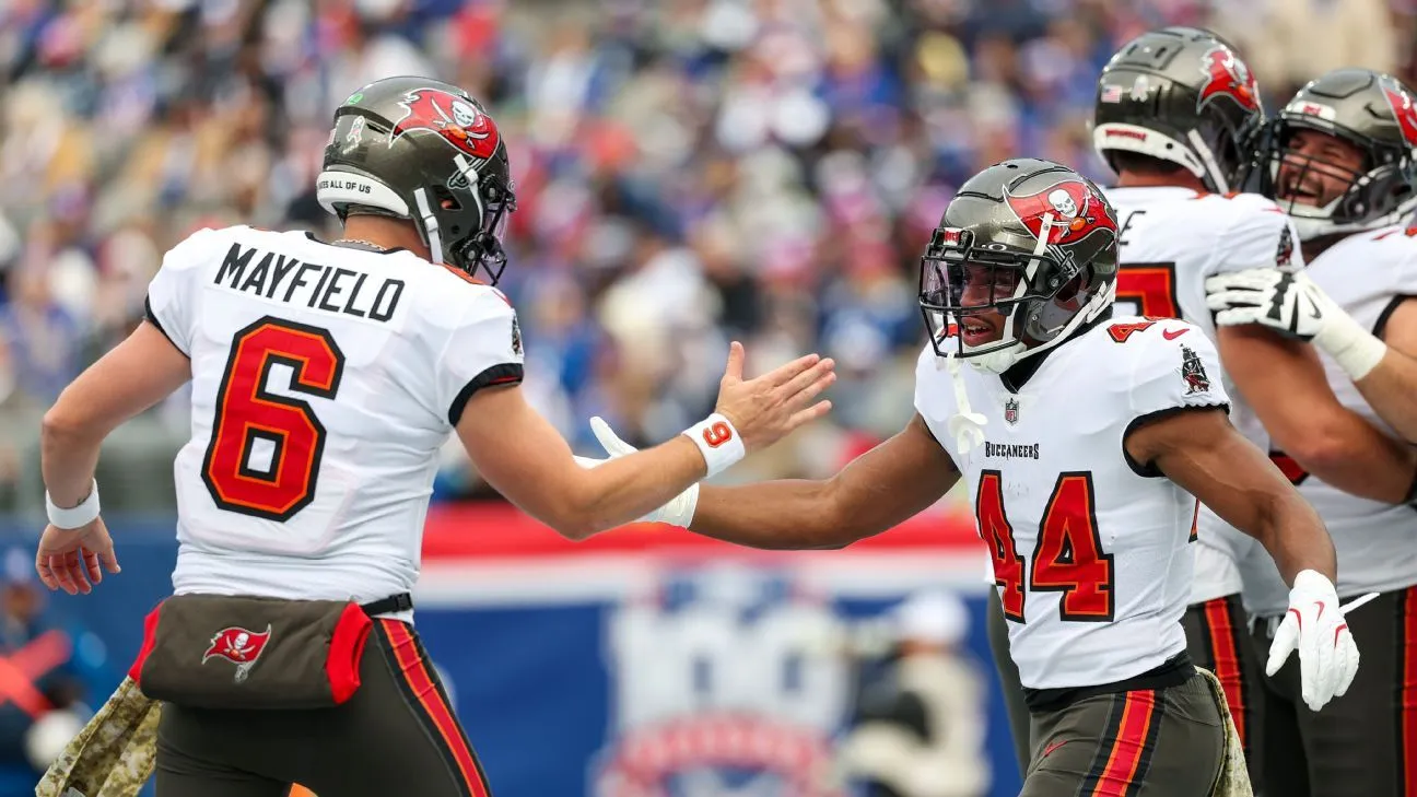 'He just invigorates the entire team': Bucs, Mayfield full of life after big win