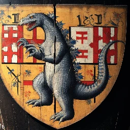 Medieval Godzilla