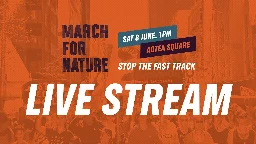MARCH FOR NATURE LIVE STREAM